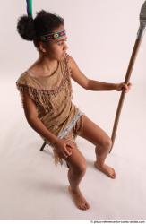 ANISE SITTING POSE WITH SPEAR 2